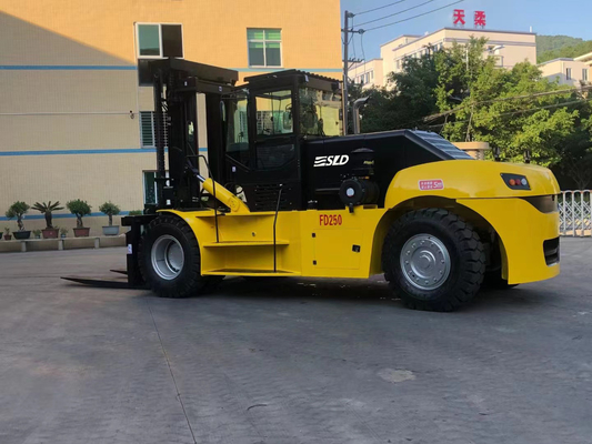 Attrezzature pesanti di Ton Forklift Truck For Lifting da 25 tonnellate 28 e contenitori pesanti