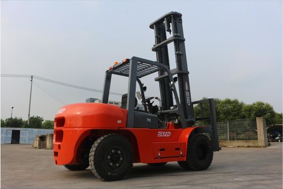 forte potere azionato diesel 7 Ton Forklift del carrello elevatore 7000kgs