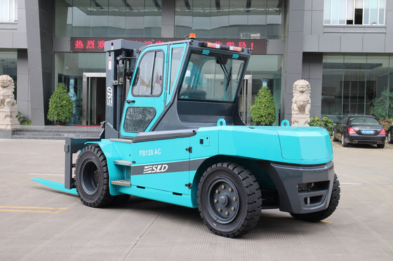 3000mm 8 carrello elevatore a forcale elettrico enorme di sollevamento di CA di tonnellata 10T