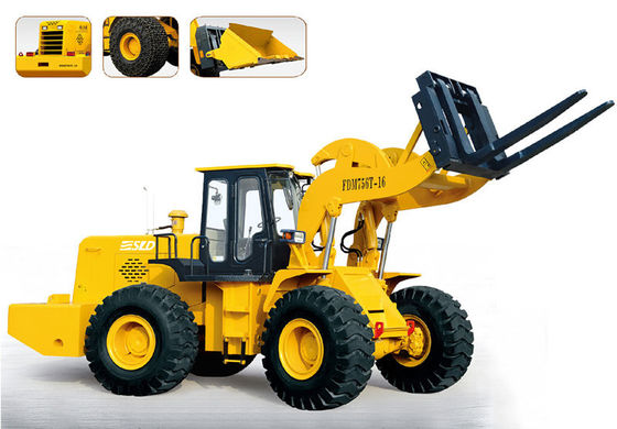 16t Front End Forklift Wheel Loader per il trattamento del marmo