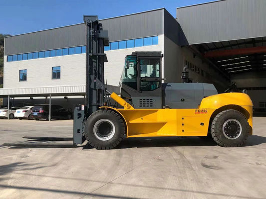 Contenitore pesante del carrello elevatore dell'ascensore del motore di Weichai che tratta colore giallo rosso arancio