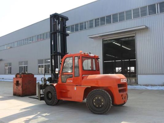 10 tonnellate del carico nominale di ISUZU Engine Diesel Forklift 600mm di centro del carico