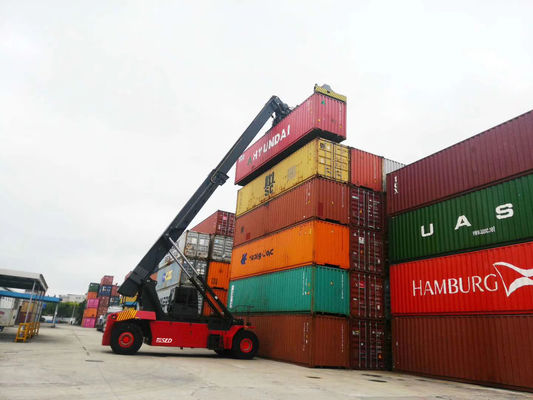 Cummins Engine 45 porti di spedizione di Ton Container Reach Stacker For