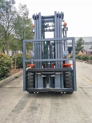 Trasmissione idraulica 4800mm 3 albero libero pieno della fase di Ton Diesel Forklift With 3