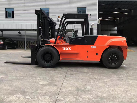 Carrello elevatore diesel idraulico di Powershift 15 tonnellate su misura