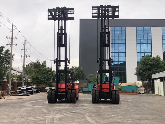 Carrello elevatore diesel da 12 tonnellate con altezza di sollevamento 6 m