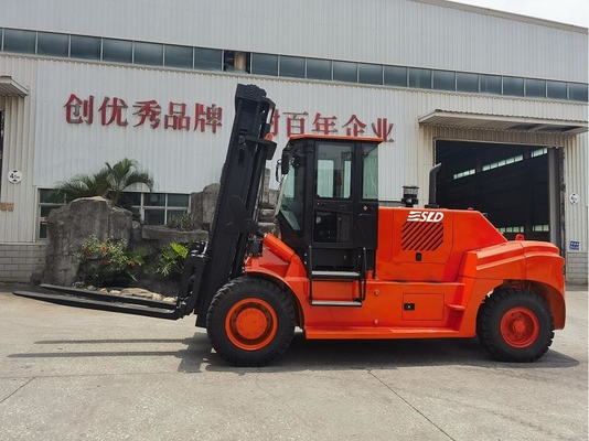 Carico nominale 16000 kg FD160 carrello elevatore pesante con motore Yuchai o CUMMINS