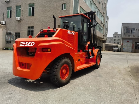 FD160 16T carrello elevatore per carichi pesanti con angolo di inclinazione regolabile da 45-90 gradi
