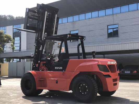 FD120 12 tonnellate di gasolio carrello elevatore Cummins Motore 3,5 g Mastro industria siderurgica