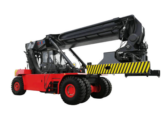 45000 kg Capacità di carico Container Reach Stacker 71400 kg Peso di servizio