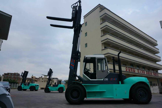 Alto camion di forcella del contrappeso di tonnellata 44k di aumento 20 con corrente alternata della cabina