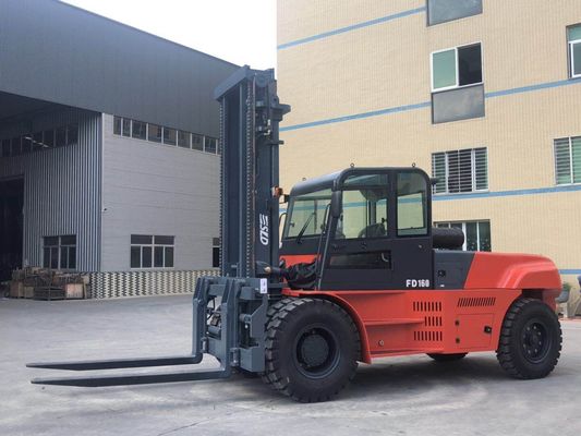 Caricatore laterale del carrello elevatore dello spostamento di maneggio del materiale di FD160 16t 3.5k