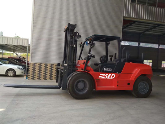 Albero di FD120 3000mm che solleva 12000kgs 12 Ton Heavy Fork Lift Truck