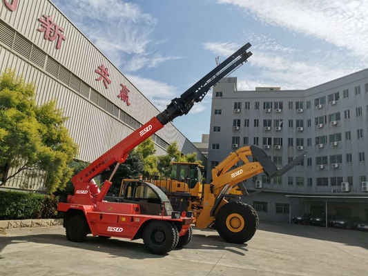 asta Crane Handler Telehandler Telescopic Forklift della fucilazione 12t