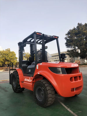 3m 8000 libbre 8k 3.5T 3500kgs 4WD 4X4 tutto il carrello elevatore del terreno ruvido