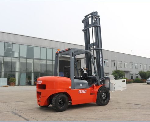 Morsetto della balla di FD40 4 Ton Diesel Powered Forklift With