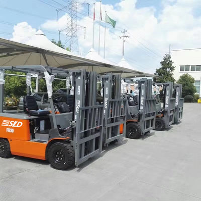 3 tonnellate a quattro ruote 3,5 tonnellate di carrello elevatore a forcale elettrico di 6k 7k