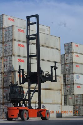 Operatore vuoto del contenitore del carrello elevatore logistico dell'iarda 9000kgs 9t