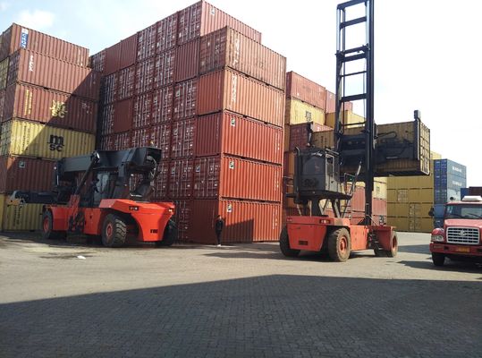 Operatore vuoto del contenitore del carrello elevatore logistico dell'iarda 9000kgs 9t