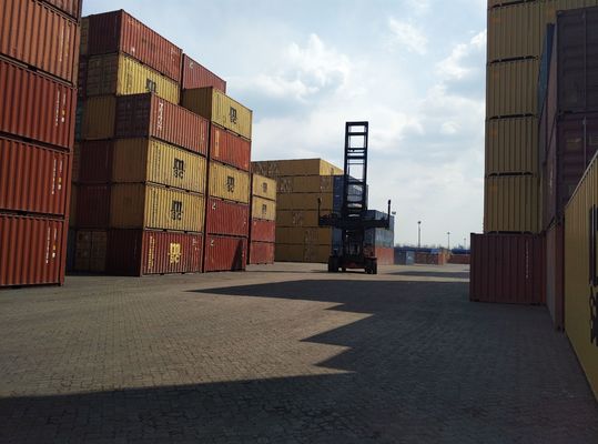 Operatore vuoto del contenitore del carrello elevatore logistico dell'iarda 9000kgs 9t