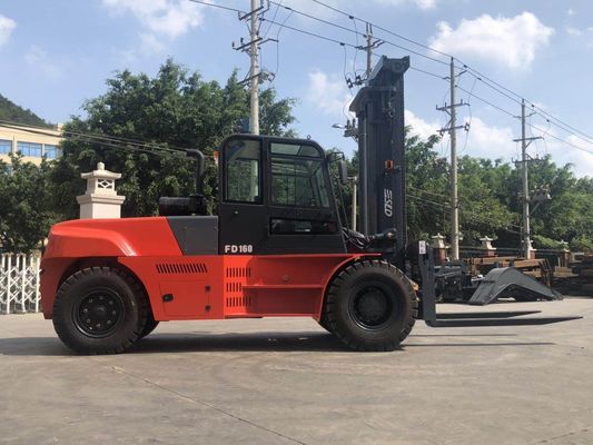 4 aumenti d'altezza direzionali 14t 15t dei 3 tester un carrello elevatore resistente di 16 T