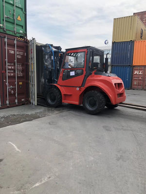 3000mm 4 soluzioni del carrello elevatore di quattro ruote motrici 3.5T 3500kgs 4X4