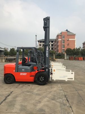 albero di 6m che solleva la macchina di 8k 4 Ton Pallet Diesel Forklift Truck
