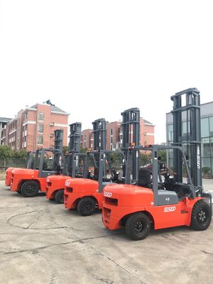 Carrello elevatore azionato diesel idraulico 4 Ton With Bale Clamp