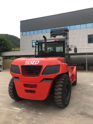 Il diesel dell'ascensore del contenitore ha fatto funzionare il camion di 16 Ton Heavy Lift Forklift For