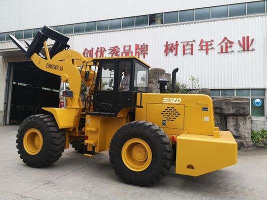 Forcella ignifuga della bobina di Front End Loader With Steel del carrello elevatore 18T