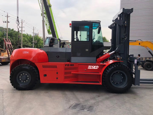 Carrello elevatore pesante dell'ascensore di CPCD180 18t 3.5m con lo spostamento del lato del posizionatore