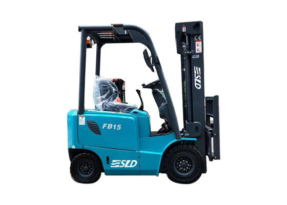 Carrello elevatore a forcale elettrico di TONNELLATA 3m di Ion Battery Powered 1,5 del litio