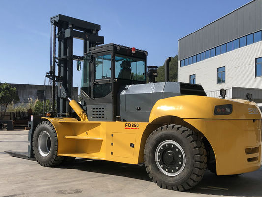 Contenitore pesante del carrello elevatore dell'ascensore del motore di Weichai che tratta colore giallo rosso arancio