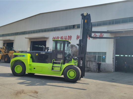 Contenitore di Cummins Engine 30T che tratta carrello elevatore con il posizionatore idraulico della forcella