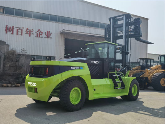 Contenitore di Cummins Engine 30T che tratta carrello elevatore con il posizionatore idraulico della forcella