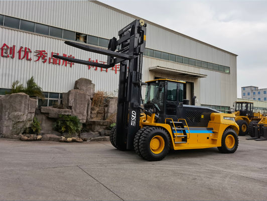 Una cabina di 25 di tonnellata 28 di tonnellata 30 di Ton Diesel Forklift With DISPOSITIVI DI PROTEZIONE IN CASO DI CAPOVOLGIMENTO dei DAMERINI