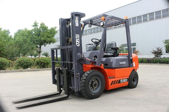 2 Stage/3 carrello elevatore a forcale diesel di dimensione 2.5tons della forcella della fase 1070x120x40mm