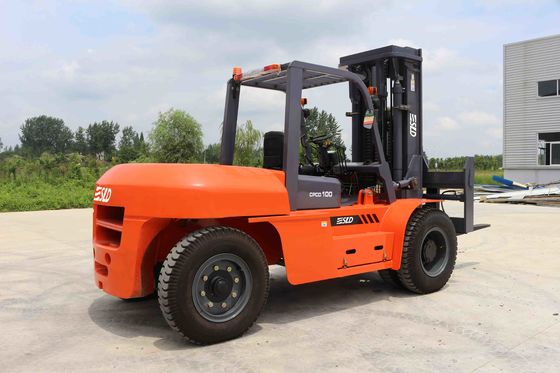 Carrello elevatore a forcale diesel della trasmissione del posizionatore idraulico della forcella con ISUZU Engine