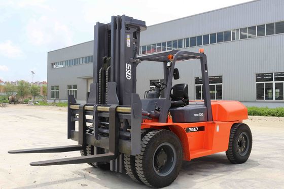 Carico movente resistente di Axle Diesel Forklift Truck Rated 10 tonnellate