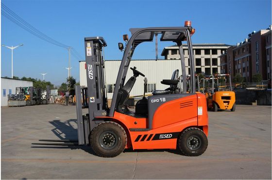piccolo carrello elevatore a forcale elettrico 1800kgs con la lunghezza 1070mm della forcella