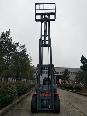 Trasmissione idraulica 4800mm 3 albero libero pieno della fase di Ton Diesel Forklift With 3